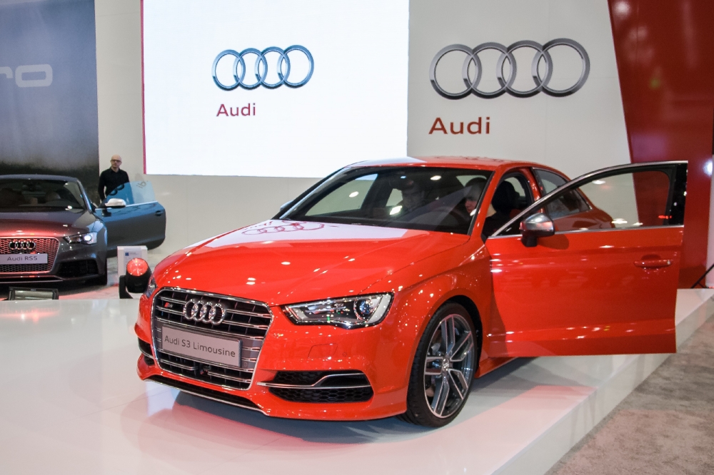 Ekspozycja Audi podczas Poznań Motor Show 2014