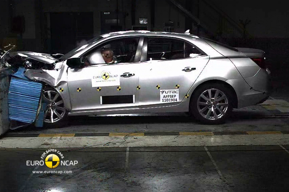 Volt i Malibu uzyskują najwyższą ocenę bezpieczeństwa Euro NCAP