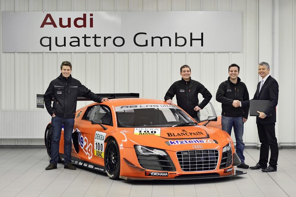 Audi przekazało setny samochód wyścigowy w ręce teamu MS RACING