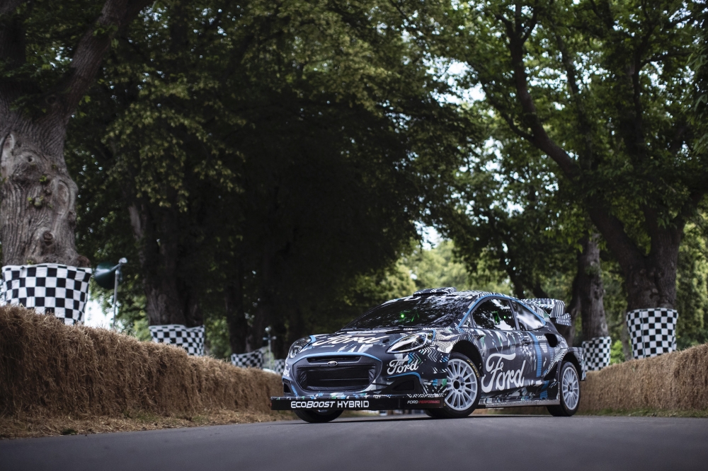 Ford i M-Sport prezentują w Goodwood nową Pumę Rally1 WRC