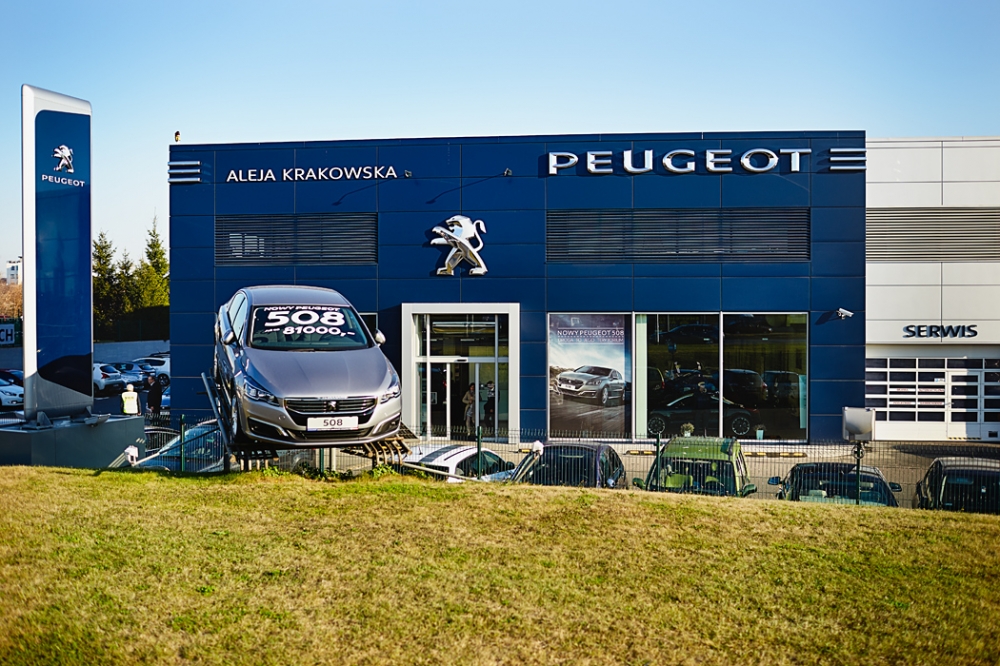 Nowy Salon i Serwis Peugeot Retail Polska w Warszawie