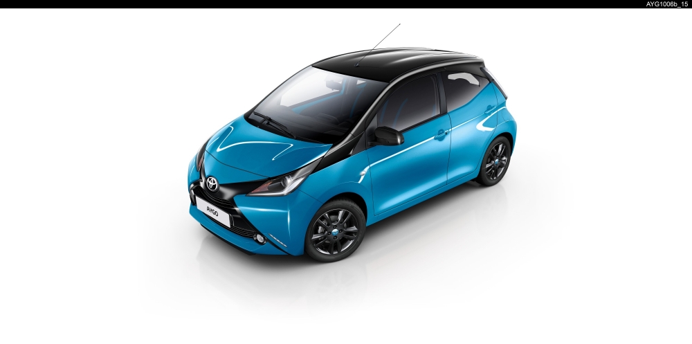 Toyota Aygo x-cite - ekscytująca kolorystyka