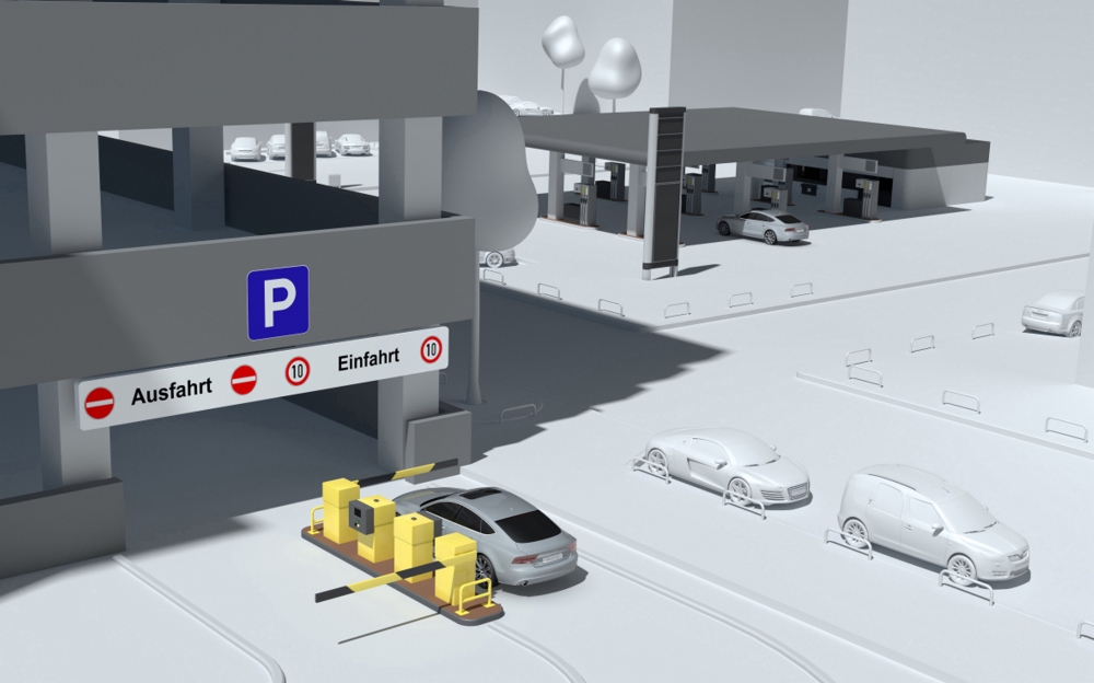 Nowy projekt Audi: możliwość elektronicznego płacenia za parking